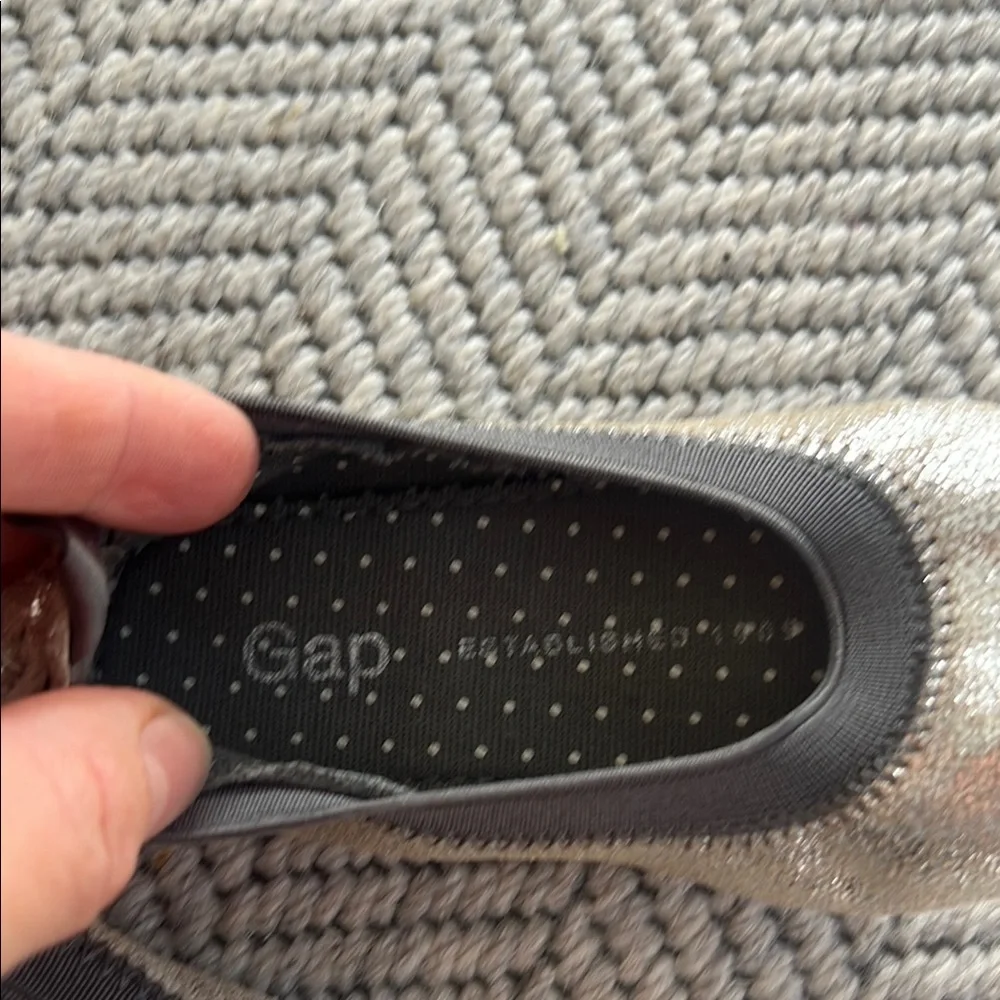 Gap Silver Glitter Kids Shoes